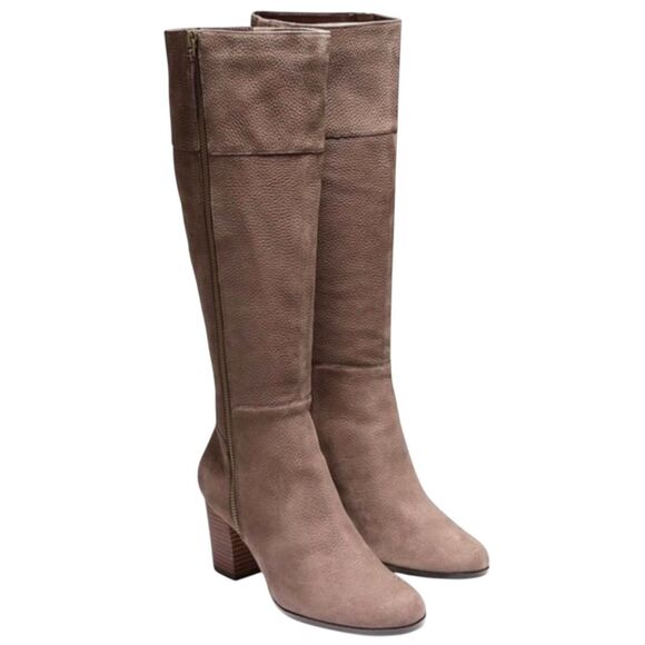 COLE HAAN Davenport Tall Leather Boot Size 8B - Picture 1 of 9